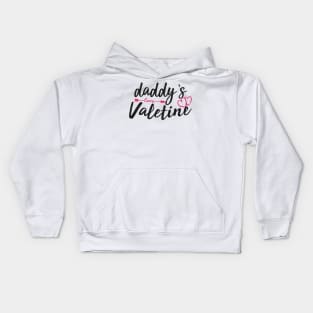 Daddy Valentine Shirt Kids Hoodie